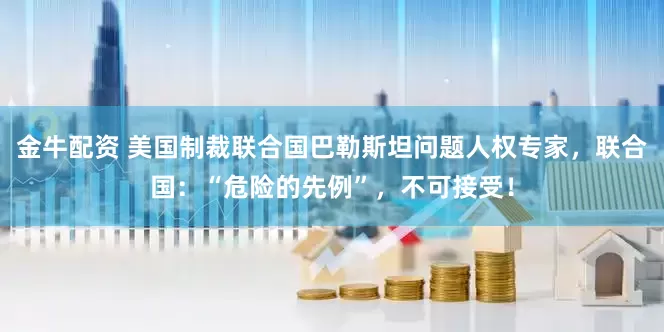 金牛配资 美国制裁联合国巴勒斯坦问题人权专家，联合国：“危险的先例”，不可接受！